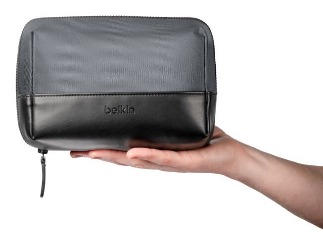 Belkin Reissverschlusstasche – 1 l – Schwarz – Leder/PES – 1 Stk.