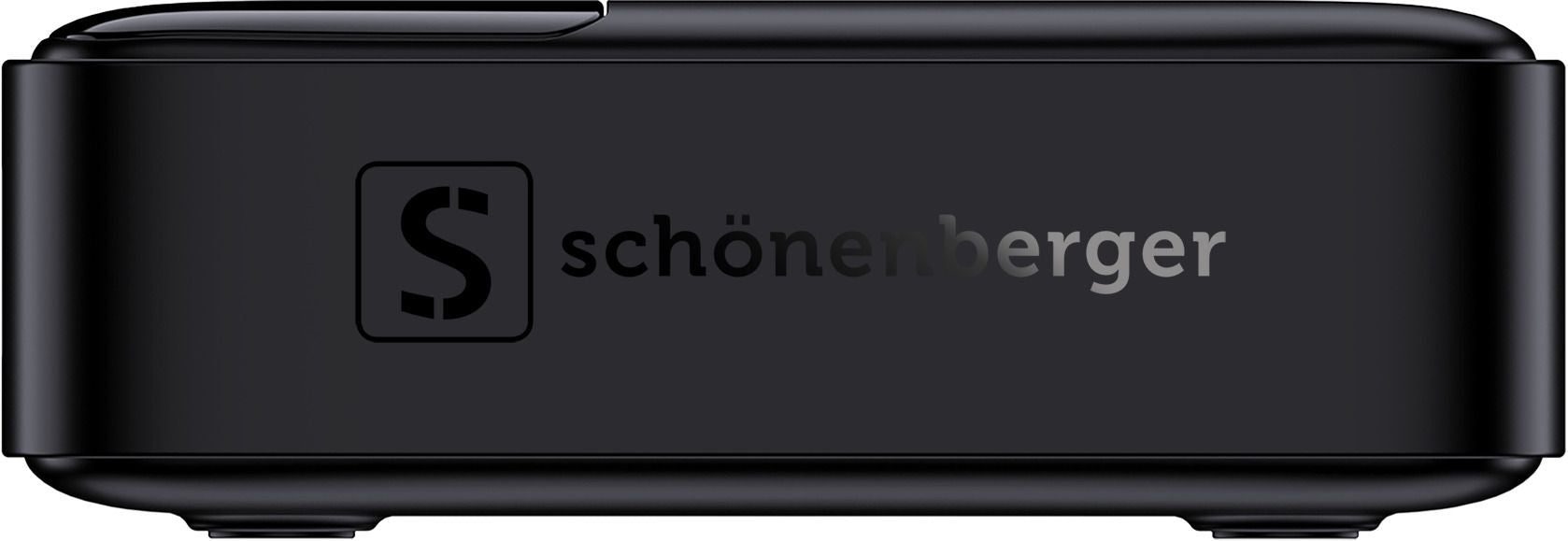 M. Schönenberger 24.21240SZ USB-Desktop-Ladegerät 240 W – USB-C×3, USB-A×2 – PD 3.1, QC 3.0, GaN – schwarz