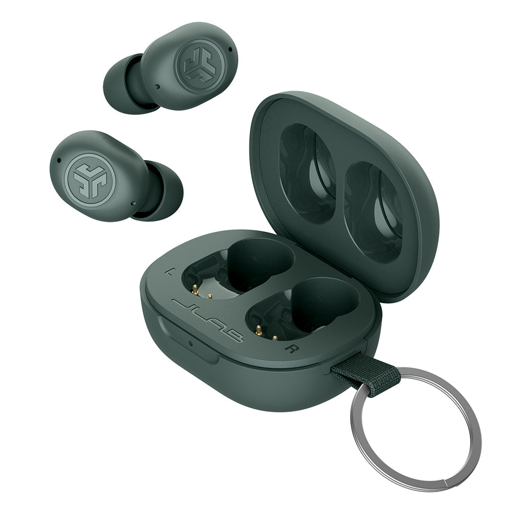 JLab JBuds Mini TWS In-Ear – ANC, mit Ladecase, Grau, BT 5.3