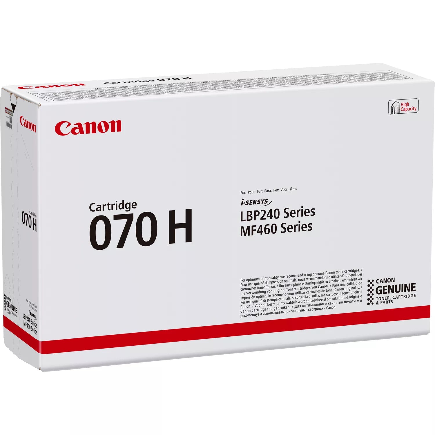 Canon Toner 070H – schwarz, 10200 Seiten – für i-SENSYS MF465dw/LBP246dw/MF463dw und andere