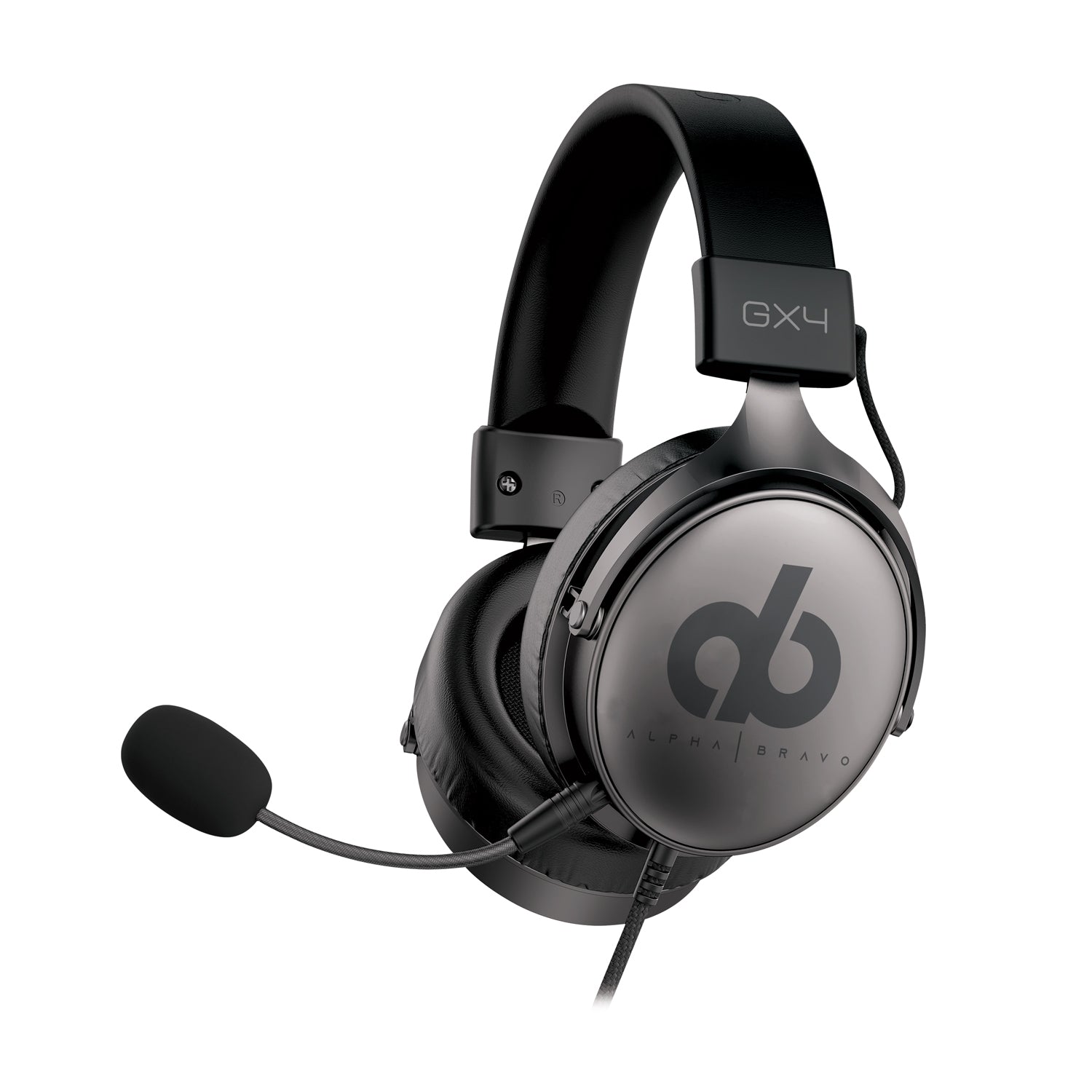 Veho Alpha Bravo GX-4 Gaming – Gaming-Headset, kabelgebunden, 6.1 Surround, Boom-Mikrofon, Schwarz