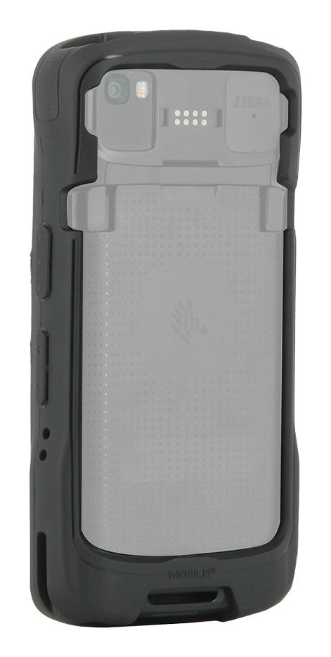 Mobilis Backcover – für Zebra TC53/TC58/FR55, Schwarz, antibakteriell