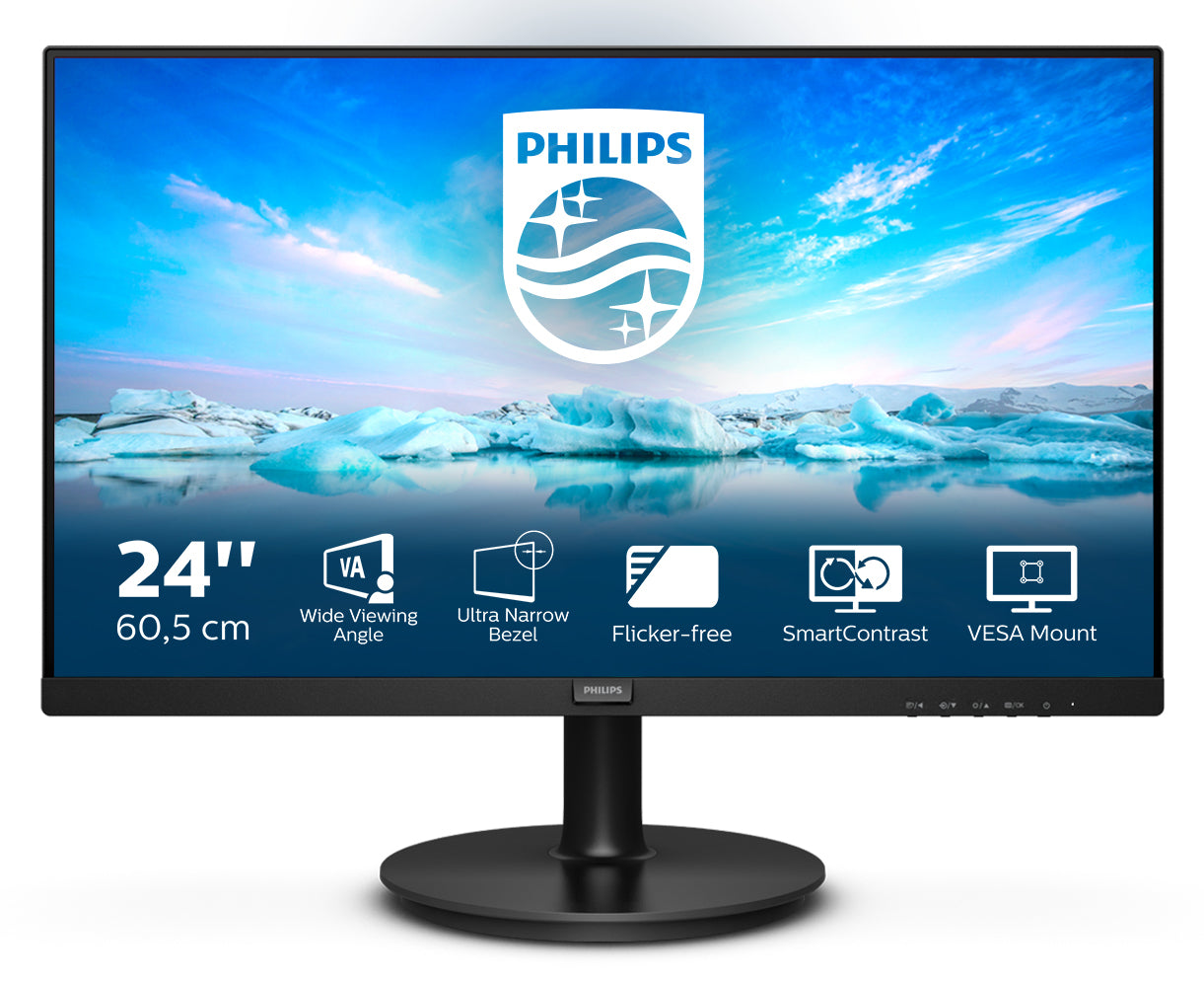 Philips 241V8L/00 – 23,8", 1920 × 1080 (Full HD), VA