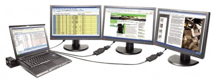 Lenovo PCG Adapter USB-A zu DVI/VGA – 2048 × 1152 – USB 3.2 Gen 1 (5 Gbit/s) – Schwarz