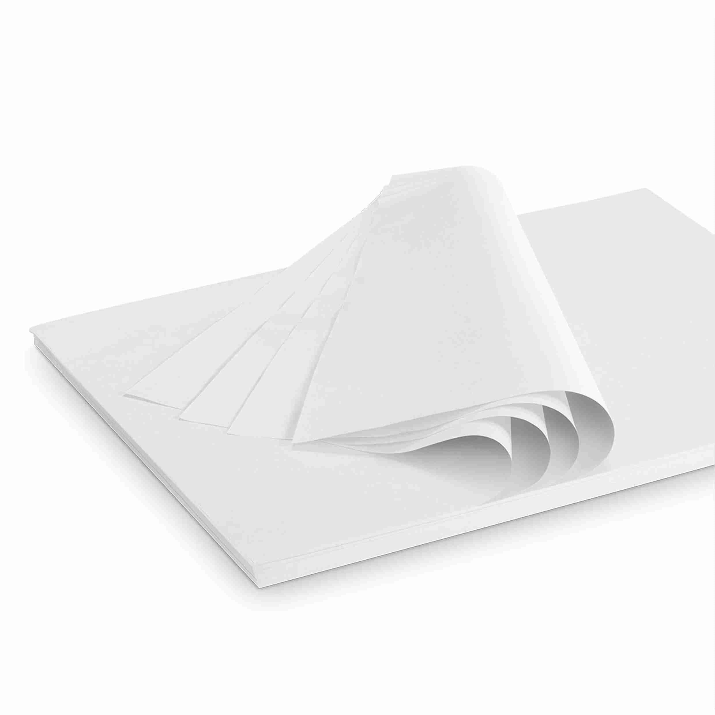 Model Packseidenpapier – 20 g/m² – 50 × 75 cm – weiss – 1 Stk., ab 3 Stk.