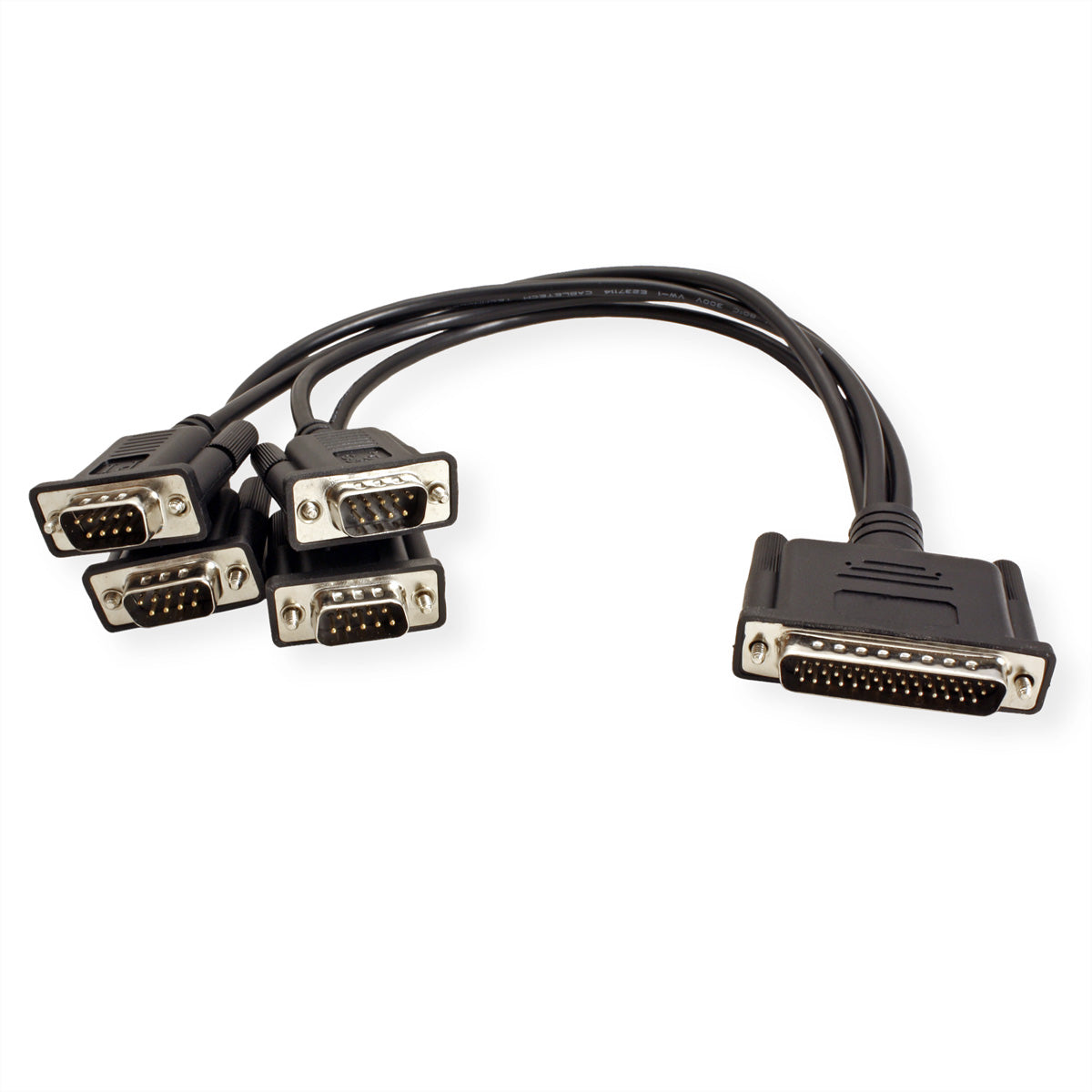 EXSYS EX-41384 – PCI Seriell-Karte – 4×RS-232, PCI, +5V/+12V (Pin 9), Low Profile