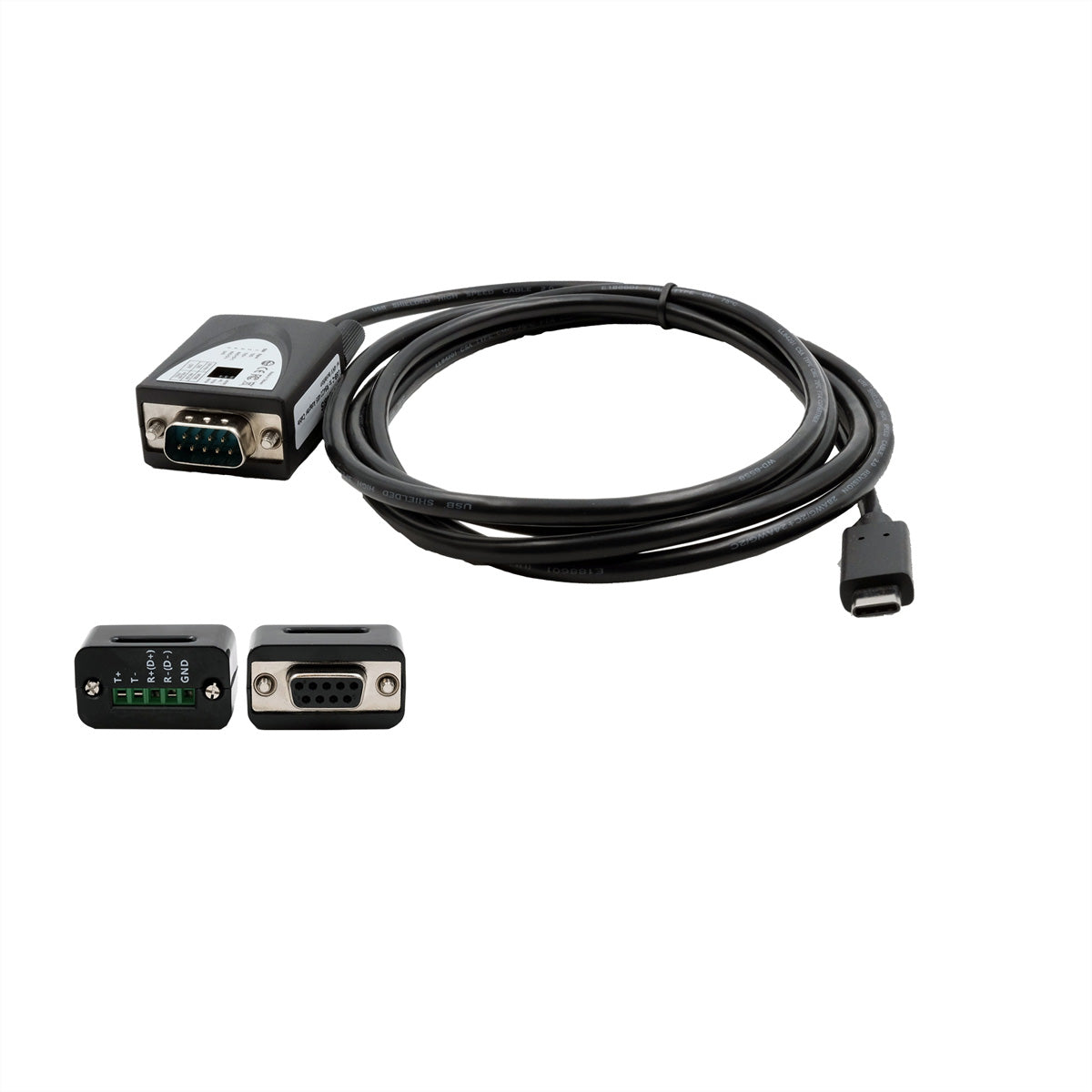 EXSYS EX-2346IS USB-Seriell-Kabel USB-C zu RS-422/485 – FTDI, 15 kV ESD, 4,0 kV optische Isolation, 1,8 m