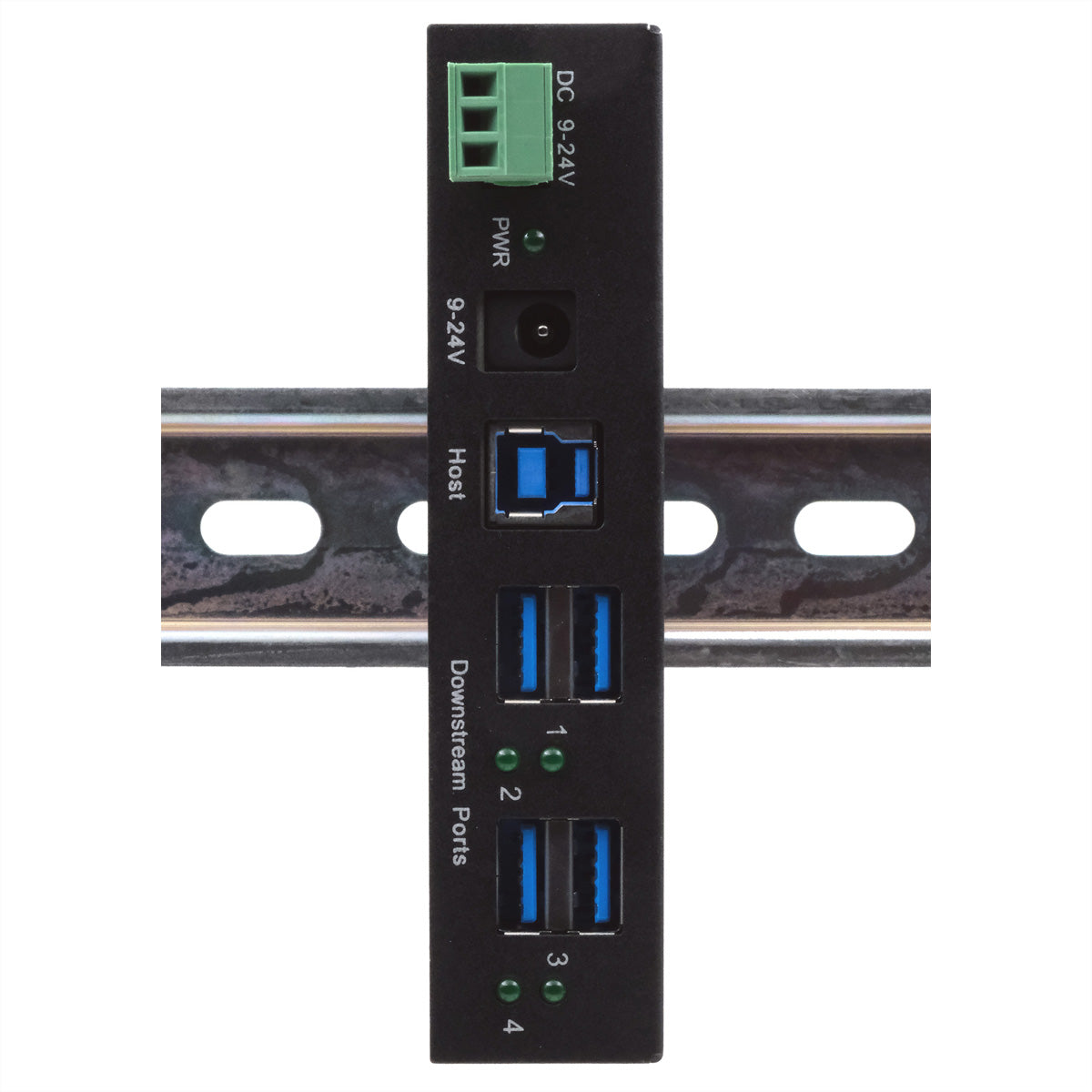 EXSYS EX-11244HMS USB-Hub – USB 3.2 Gen 1, 4× USB-A, für Windows/Mac/Linux