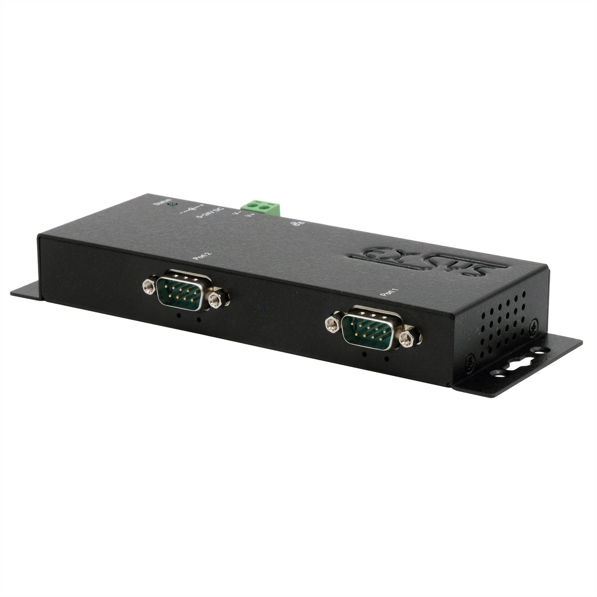 EXSYS EX-6122-2 RS-232 zu Ethernet Device-Server – 2× RS-232 (9-pol), VCOM, Modbus RTU – für serielle Geräte