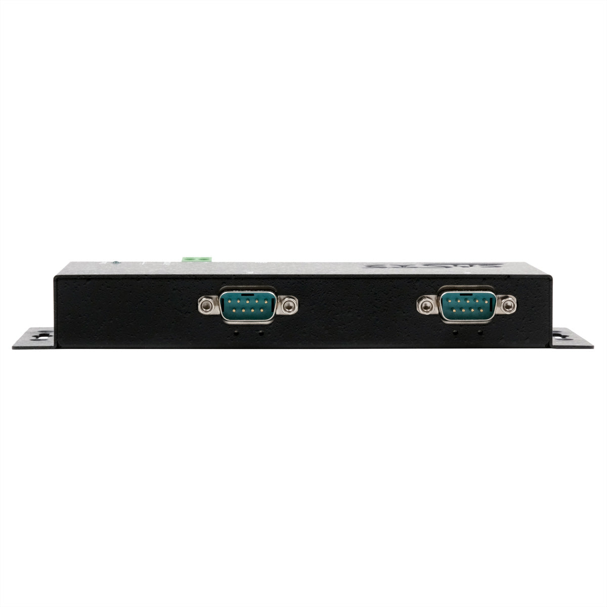 EXSYS EX-6122-2PoE Seriell zu Ethernet – 2× RS-232 (9-polig), PoE/PoE+ – für serielle Geräte
