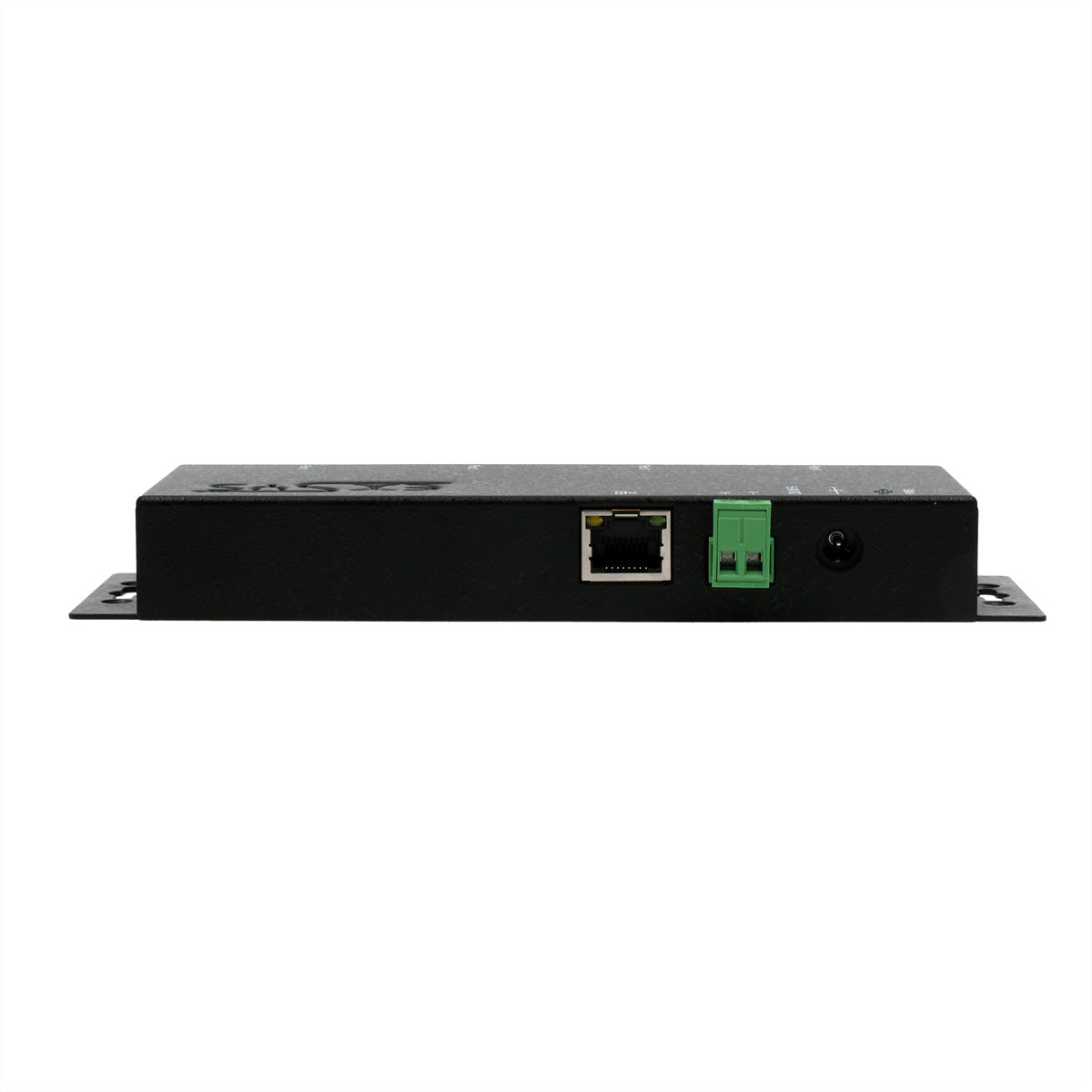 EXSYS EX-6124-2PoE – Seriell-Ethernet Gateway – 1× RJ-45, 4× RS-232/422/485, PoE/PoE+