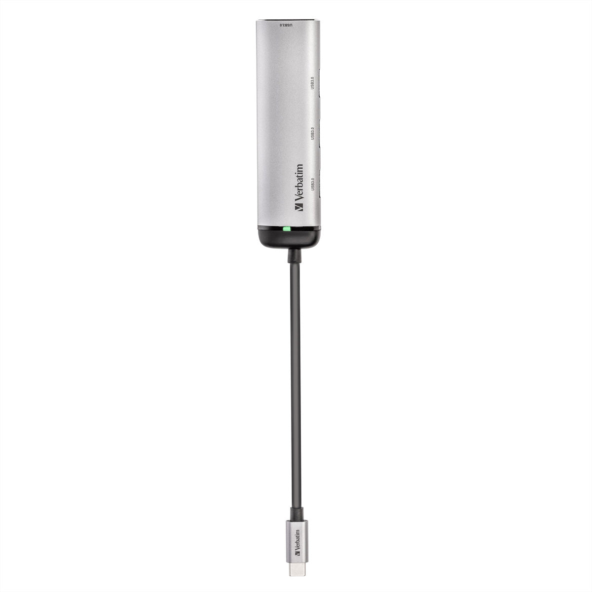 Verbatim USB-Hub – USB-C, 4× USB-A, für Windows/Mac