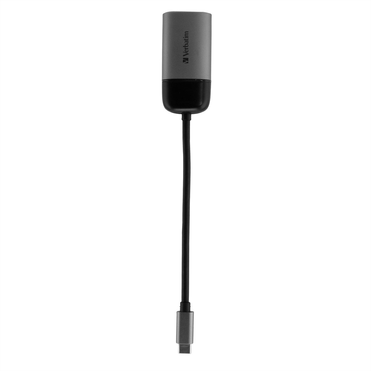Verbatim USB-C zu VGA Adapter – 1920 × 1080, 10 cm – für Windows, Mac und Linux