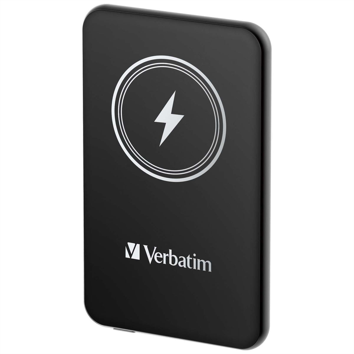Verbatim Charge 'n' Go MagSafe Powerbank 5'000 mAh – 20 W PD, Wireless 15 W, 1× USB-C, schwarz