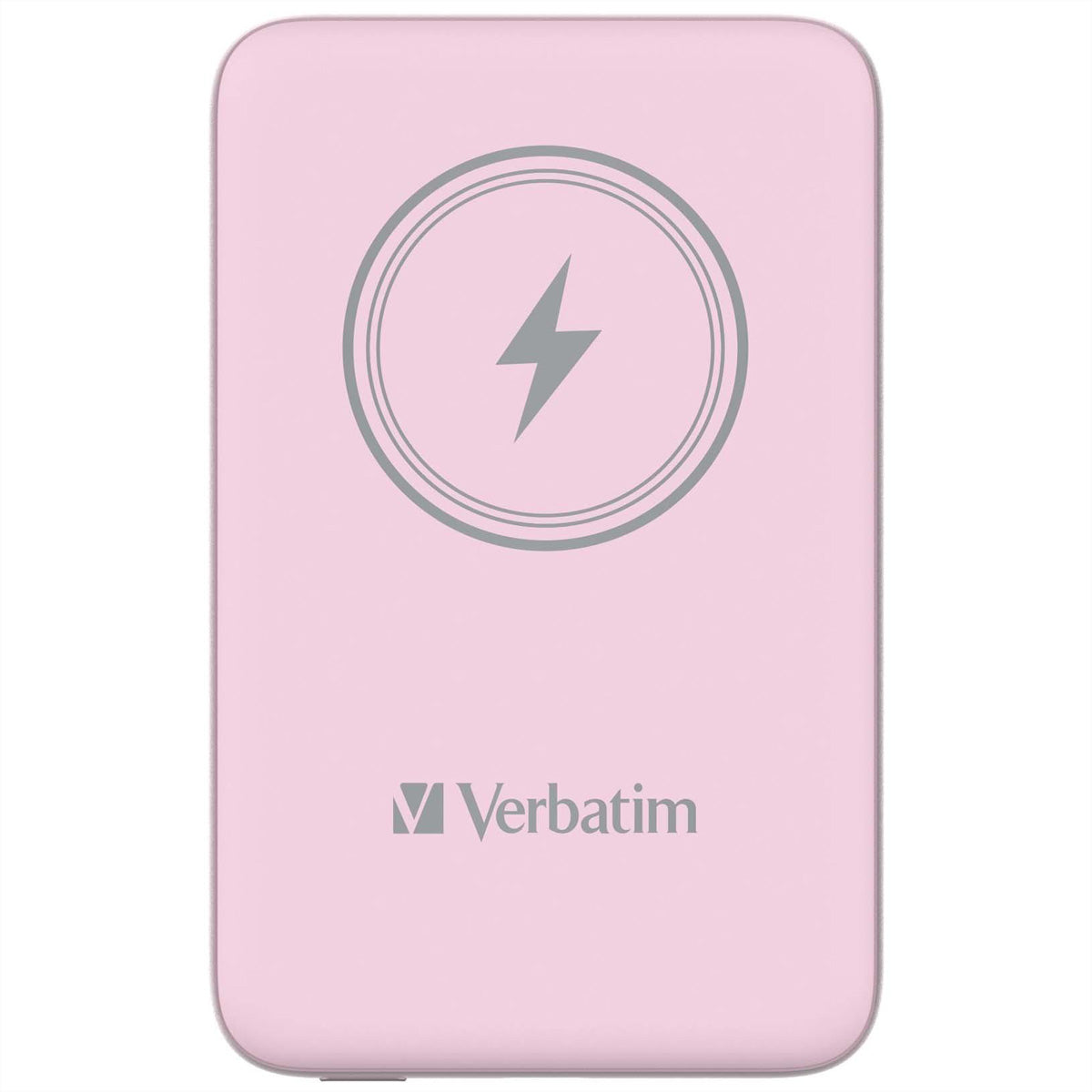 Verbatim Charge 'n' Go MagSafe Powerbank 10'000 mAh – 20 W PD, MagSafe 15 W, 1× USB-C, pink
