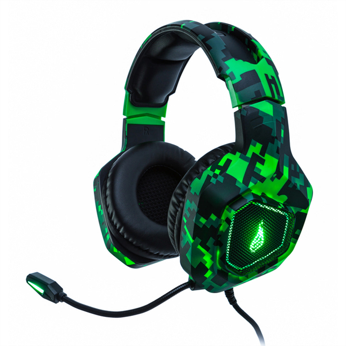SureFire VERBATIM Skirmisch Gaming-Headset – Stereo, Kabel (3,5 mm Klinke + USB-A), für PC, PS5, Xbox und mehr, Schwarz