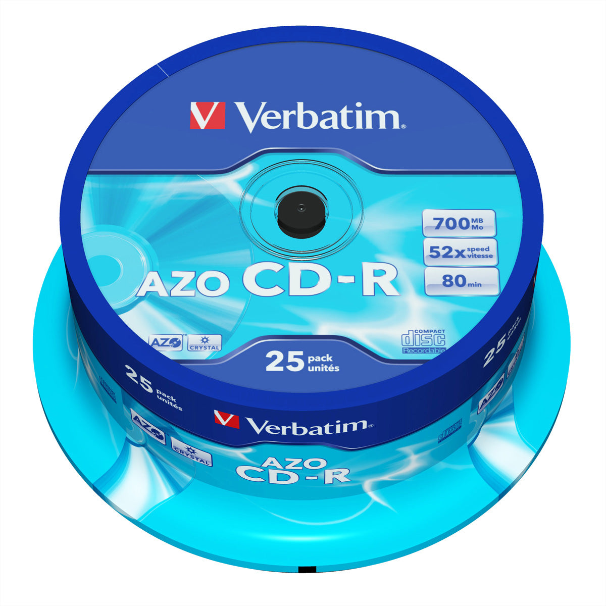 Verbatim CD-R 700 MB – 52×, 25er Spindel