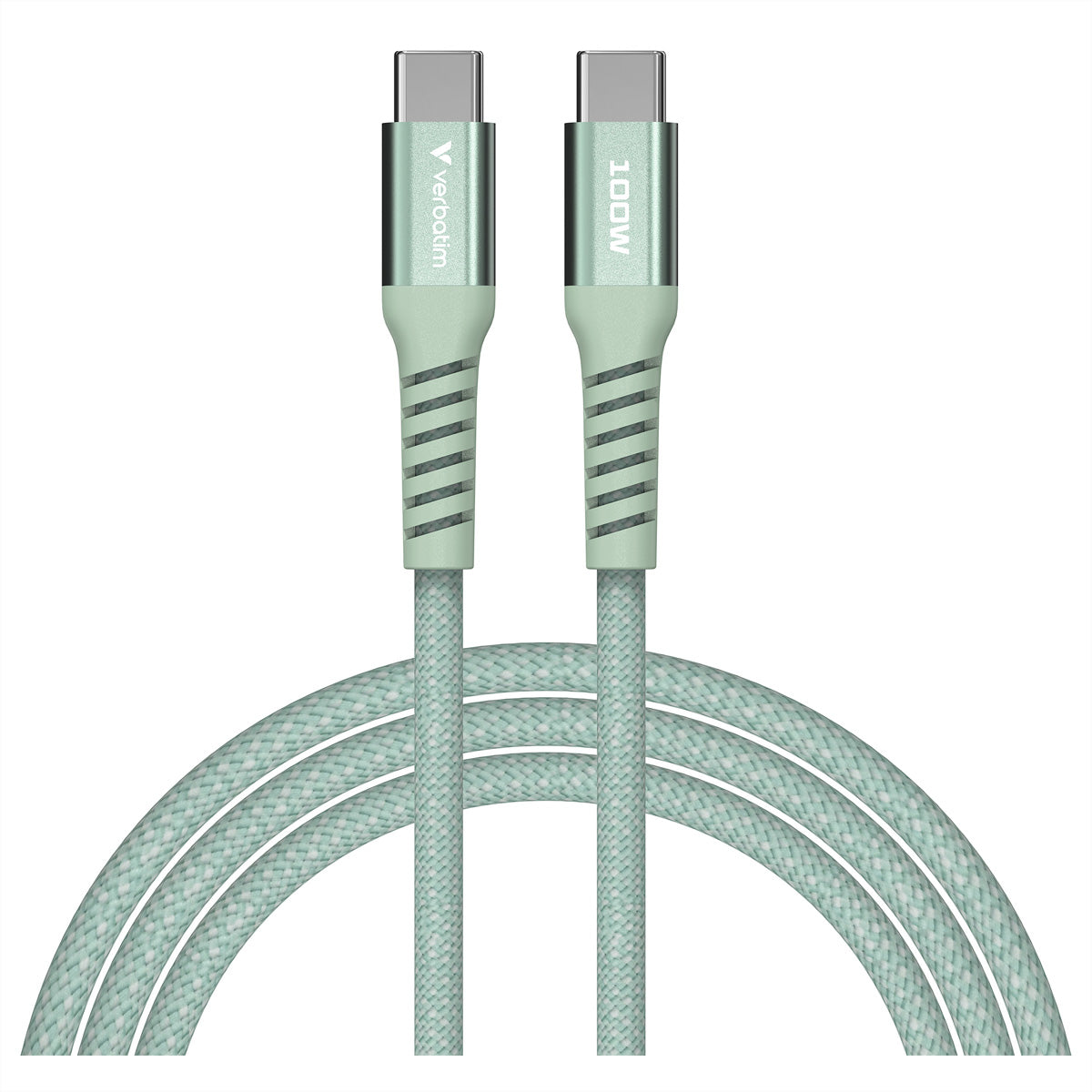 Verbatim USB-C auf USB-C Kabel – USB 2.0 (480 Mbit/s) – 1,2 m – PD 100 W – für Smartphones und mehr