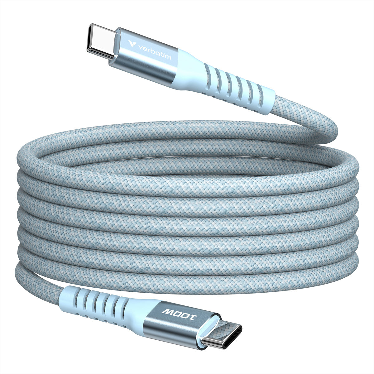 Verbatim USB-C auf USB-C Kabel – USB 2.0 – 1,2 m – PD 100 W – Magnetisch – für iPhone 15 und mehr