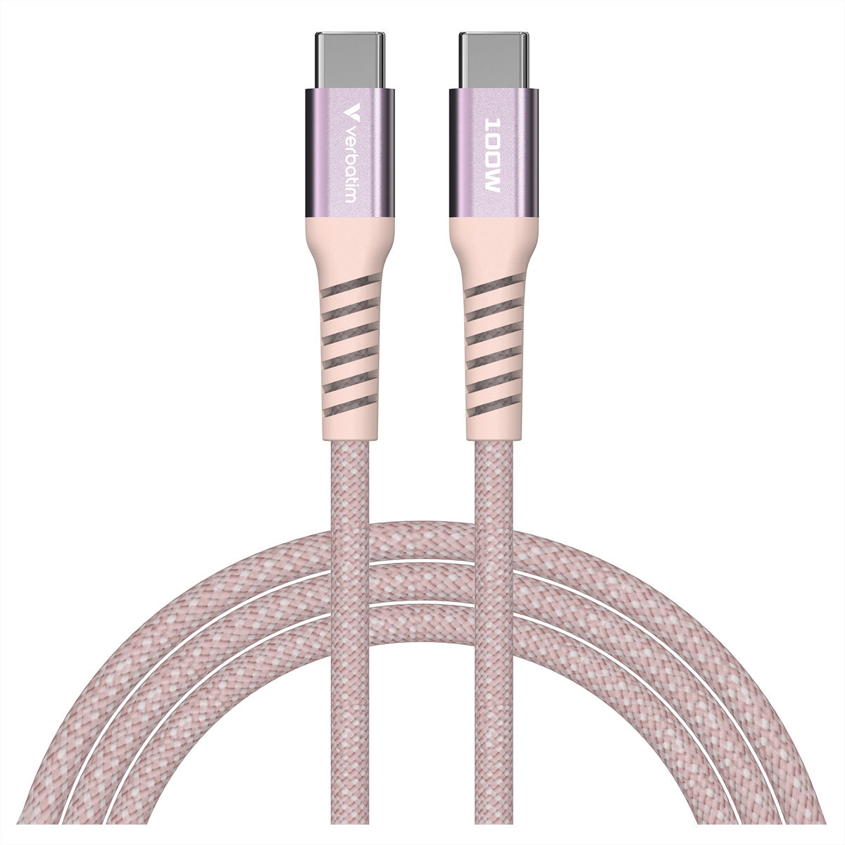 Verbatim USB-C auf USB-C Kabel – USB 2.0 (480 Mbit/s) – 1,2 m – PD 100 W – für iPhone 16, Galaxy S22 und mehr