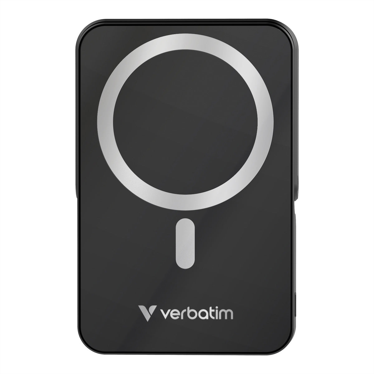 Verbatim MagSafe Powerbank 10'000 mAh – 20 W PD, 15 W MagSafe, 1× USB-C, schwarz