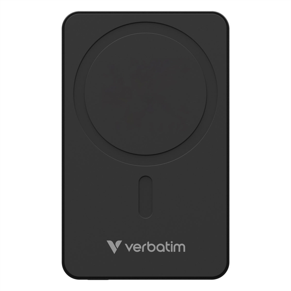 Verbatim MagSafe Powerbank 10'000 mAh – 20 W PD, Wireless 15 W, 1× USB-C, schwarz
