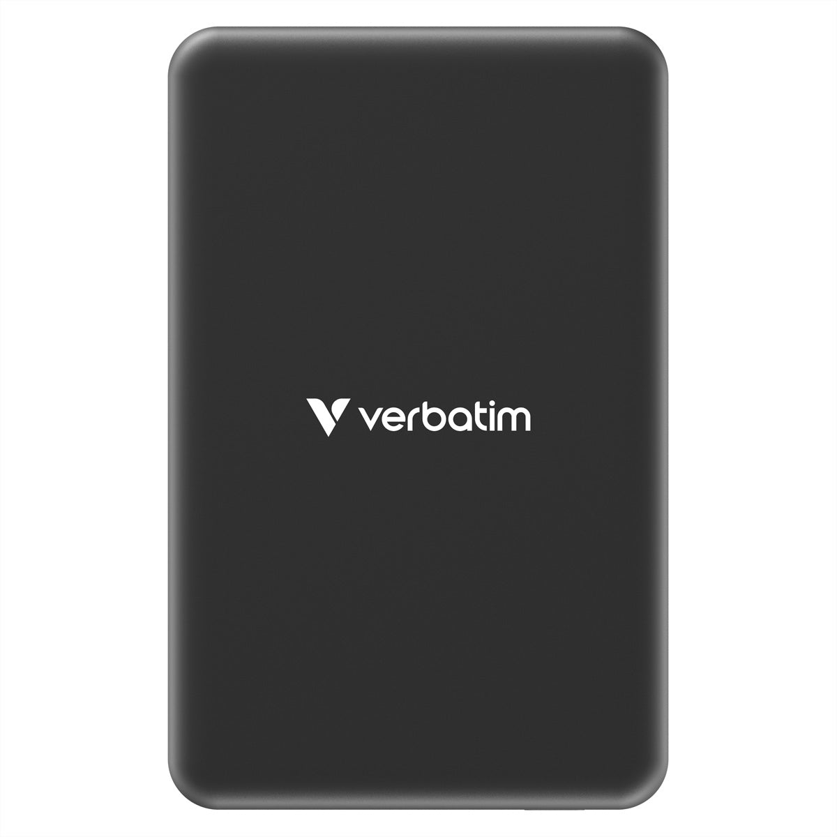 Verbatim MagSafe Powerbank 10'000 mAh – 20 W PD, Wireless 15 W, 1× USB-C, schwarz
