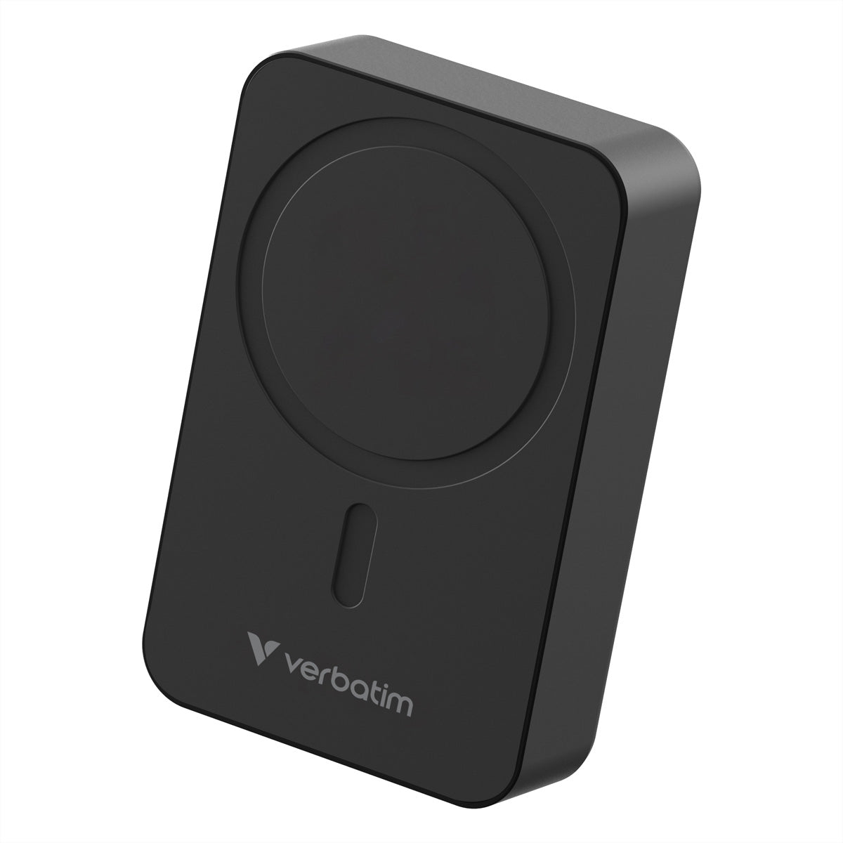 Verbatim MagSafe Powerbank 20'000 mAh – 35 W PD, MagSafe 15 W, 1× USB-C, 1× USB-A, schwarz