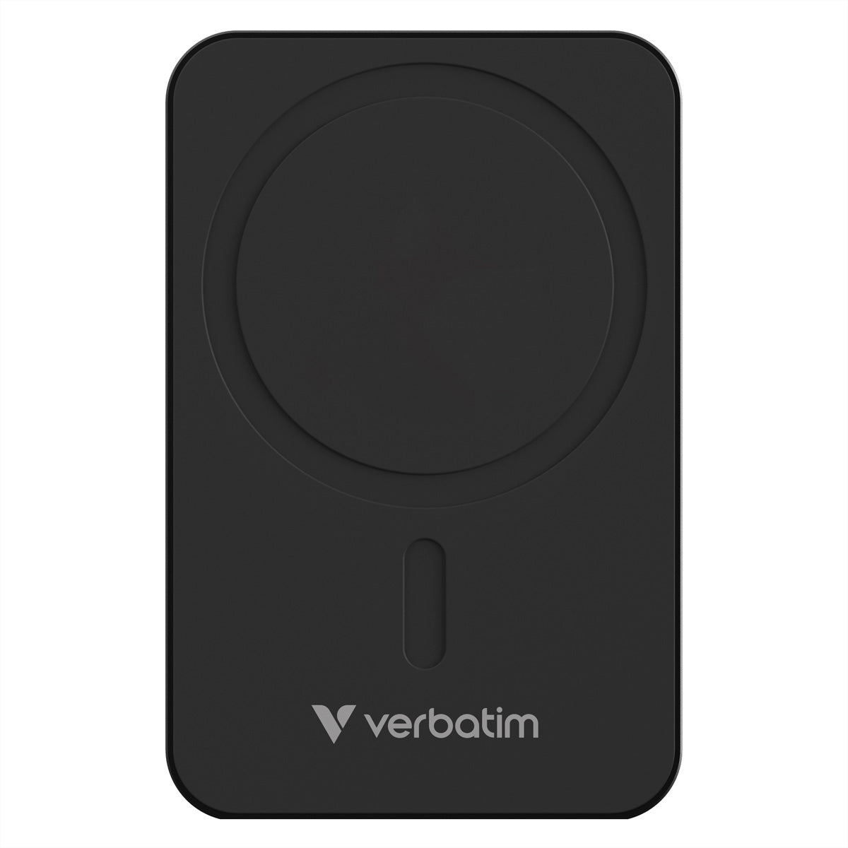Verbatim MagSafe Powerbank 20'000 mAh – 35 W PD, MagSafe 15 W, 1× USB-C, 1× USB-A, schwarz
