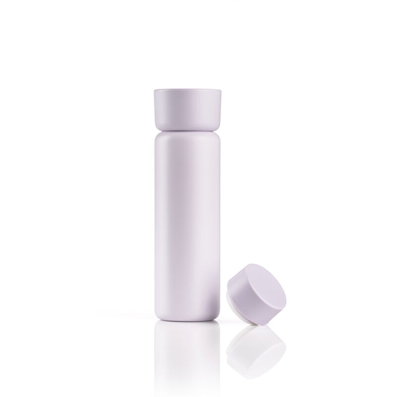 Zone Denmark Singles Isolierflasche 650 ml – doppelwandig, Edelstahl, Lupine