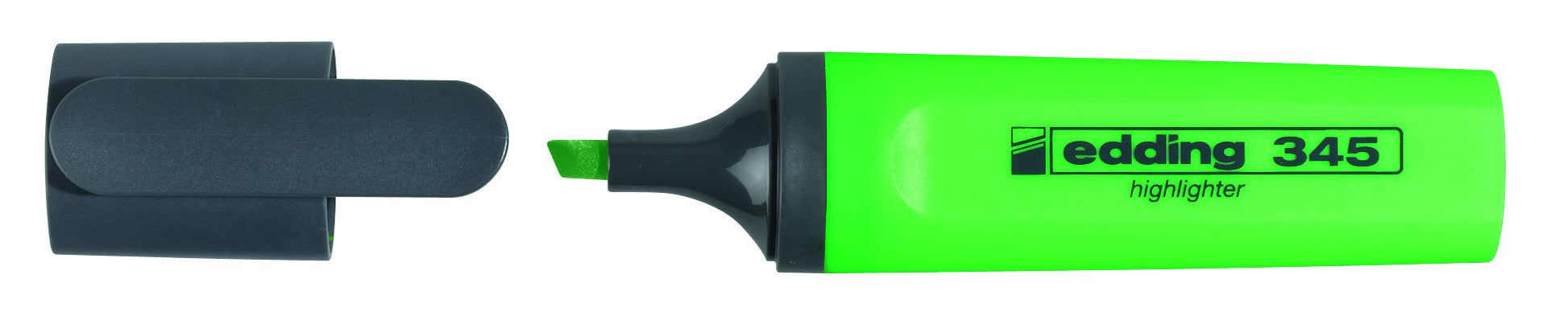 Edding 345 Textmarker – Grün, Keilspitze