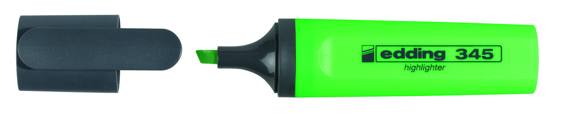Edding 345 Textmarker – Grün, Keilspitze