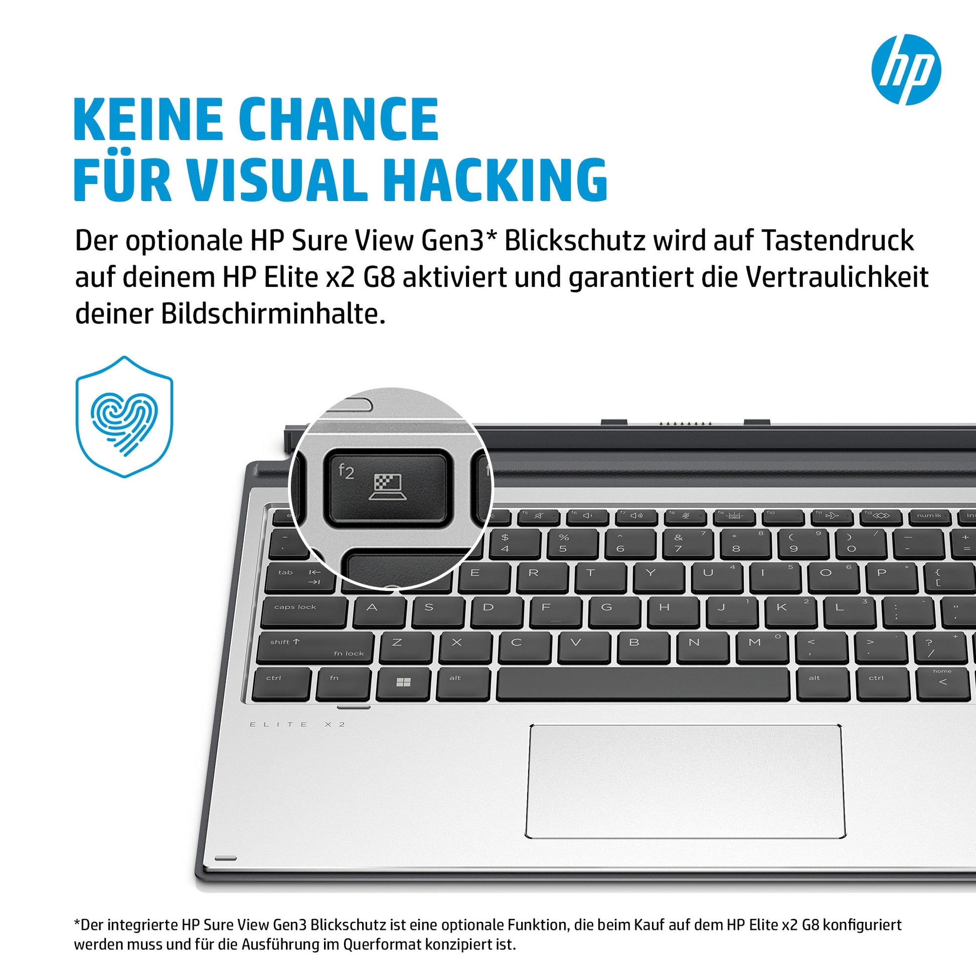 HP Elite x2 G8 Premium – Tastatur – für HP Elite x2 G8