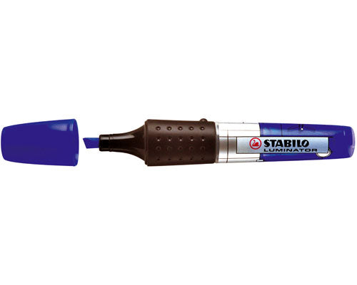 STABILO Blauer Textmarker – Keilspitze, 2–5 mm