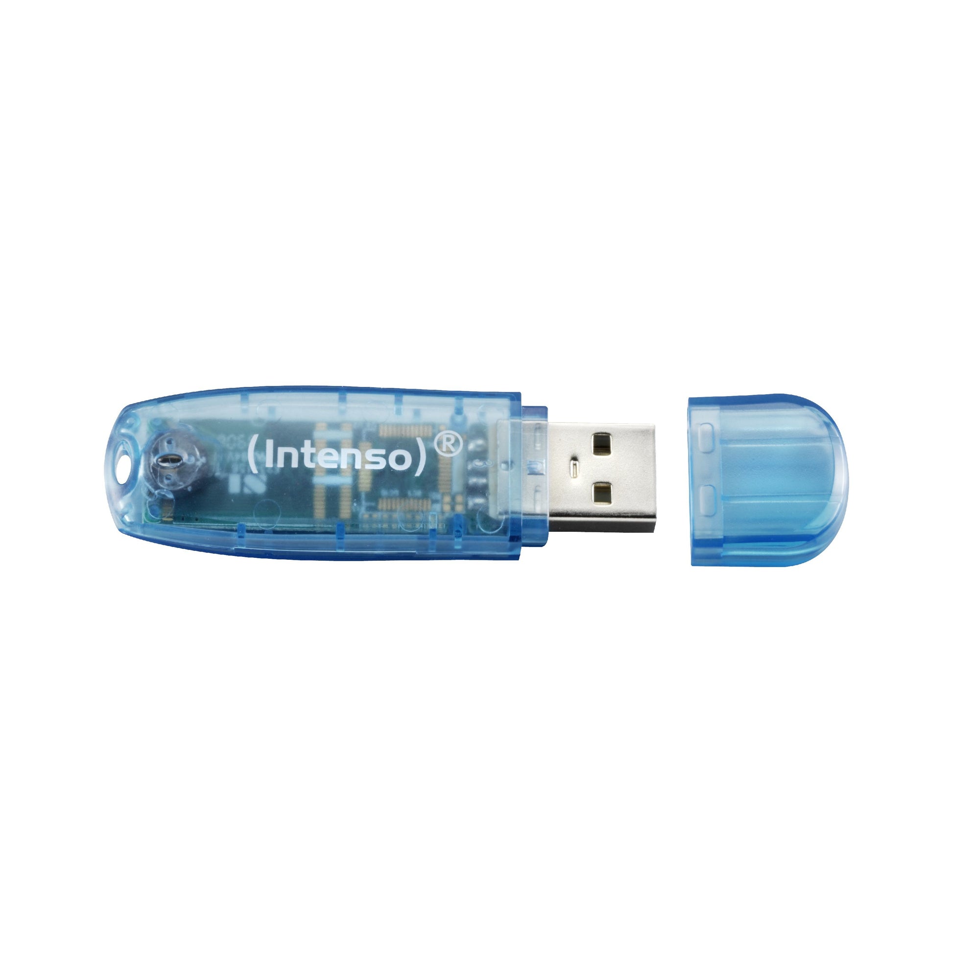 Intenso Rainbow Line 3502450 – 4 GB, USB‑A 2.0, Blau