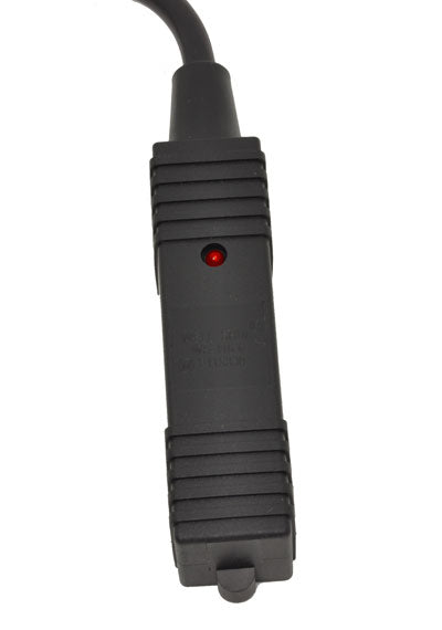 Ergotron Steckdosenleiste – 3× Steckdosen, schwarz