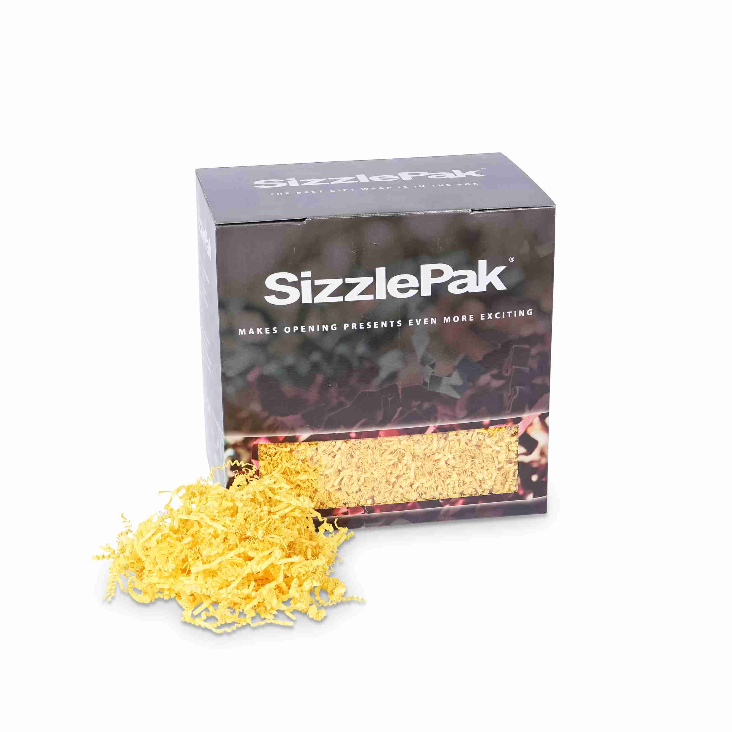 Sizzlepak Füllmaterial (Chips) – 1,6 kg – Papier – gelb – 1 Stück