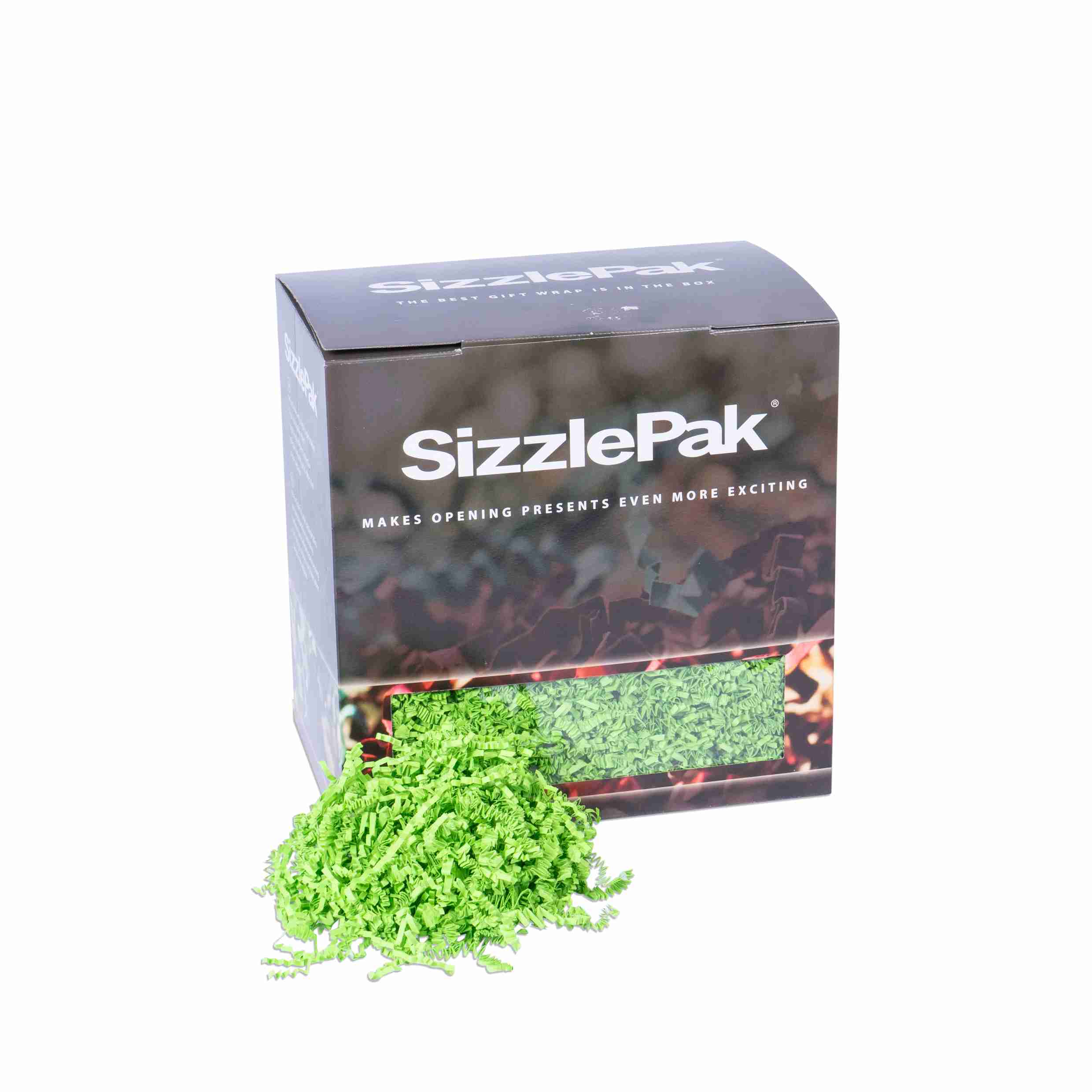 SizzlePak Füllmaterial (Chips) – 1,6 kg – Papier – grün – 1 Stk., ab 25 Stk.