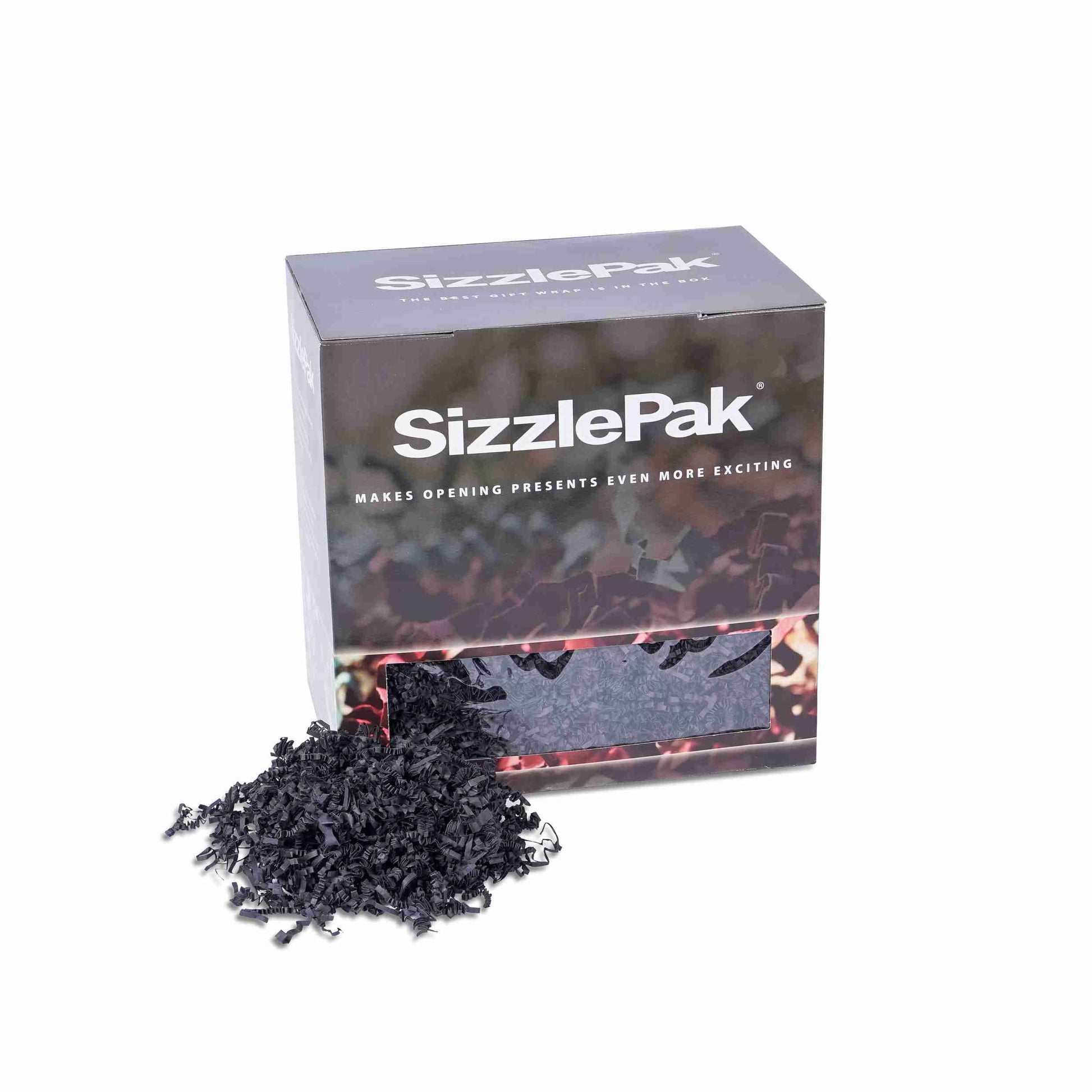 SizzlePak Füllmaterial (Chips) – 1,6 kg – Papier – schwarz – 1 Stück