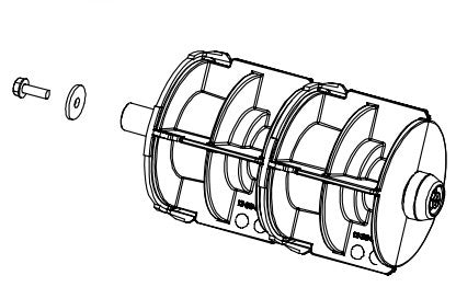 Datamax O'Neil H4 Halterung, Metall – für H-4212/H-4310/H-4408 und andere, DPR78-2623-01