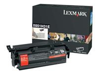 Lexmark Toner – schwarz, 25000 Seiten