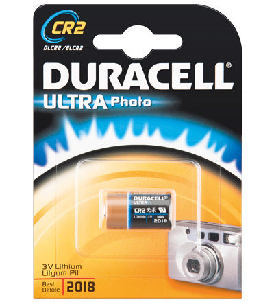 Duracell CR2 Akku 3 V 800 mAh 2,40 Wh Lithium – für Geräte