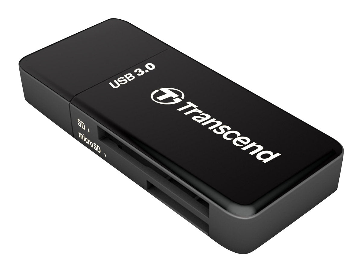 Transcend Speicherkartenleser RDF5 – USB 3.0, schwarz
