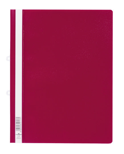 Durable Schnellhefter für A4, Polypropylen (PP), Rot – mit Abheftvorrichtung – 1 Stk