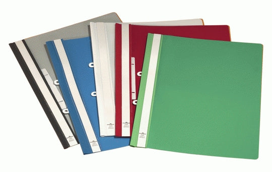 Durable Schnellhefter für A4, Polypropylen (PP), Rot – mit Abheftvorrichtung – 1 Stk