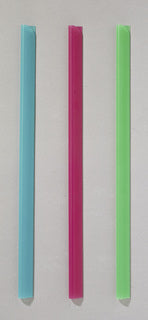 Durable Klemmschiene – A4 – 6 mm – bis 60 Blatt, blau – 50 Stk.