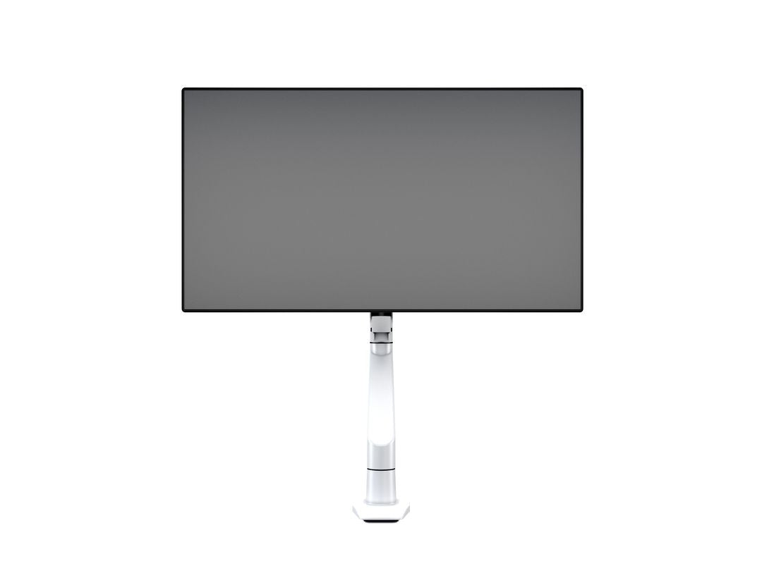 Multibrackets Gasliftarm HD 5617 – Monitorarm, bis 32", VESA 75 × 75 mm, 21 kg, Drehen, Weiss