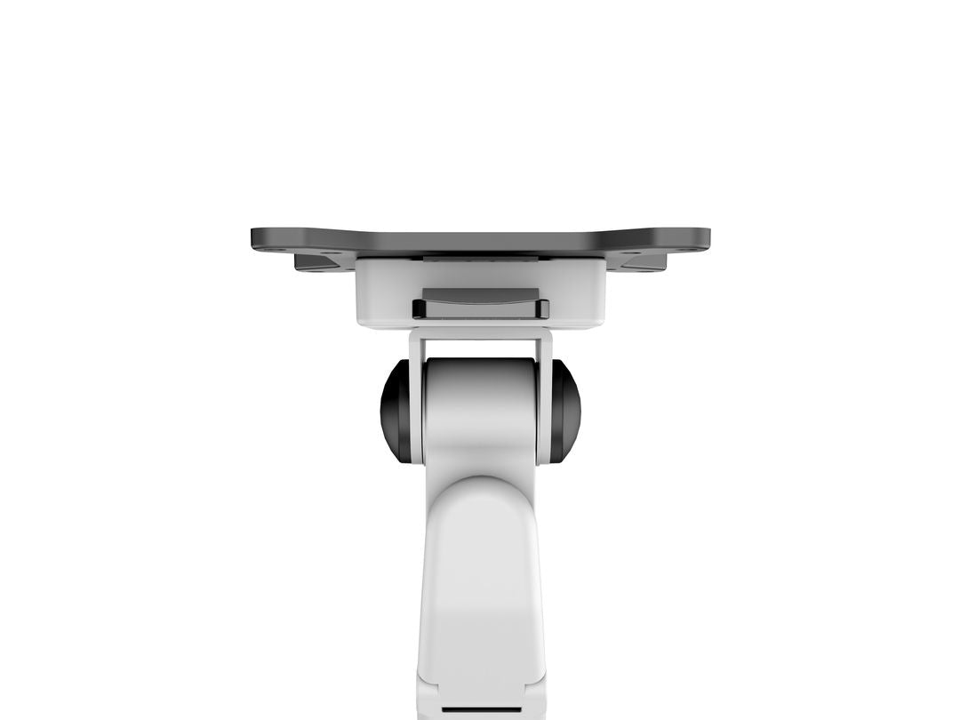 Multibrackets Gasliftarm HD 5617 – Monitorarm, bis 32", VESA 75 × 75 mm, 21 kg, Drehen, Weiss