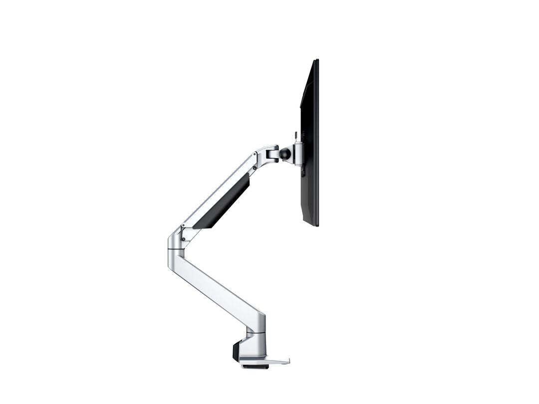 Multibrackets 5624 – Monitorarm, Tischklemme, bis 32", VESA 75 × 75/100 × 100 mm, 21 kg, Silber