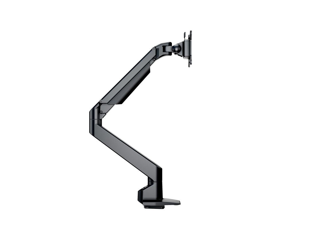 Multibrackets Monitorarm, Single, bis 32", VESA 75 × 75 mm, 10 kg, neigbar, schwarz